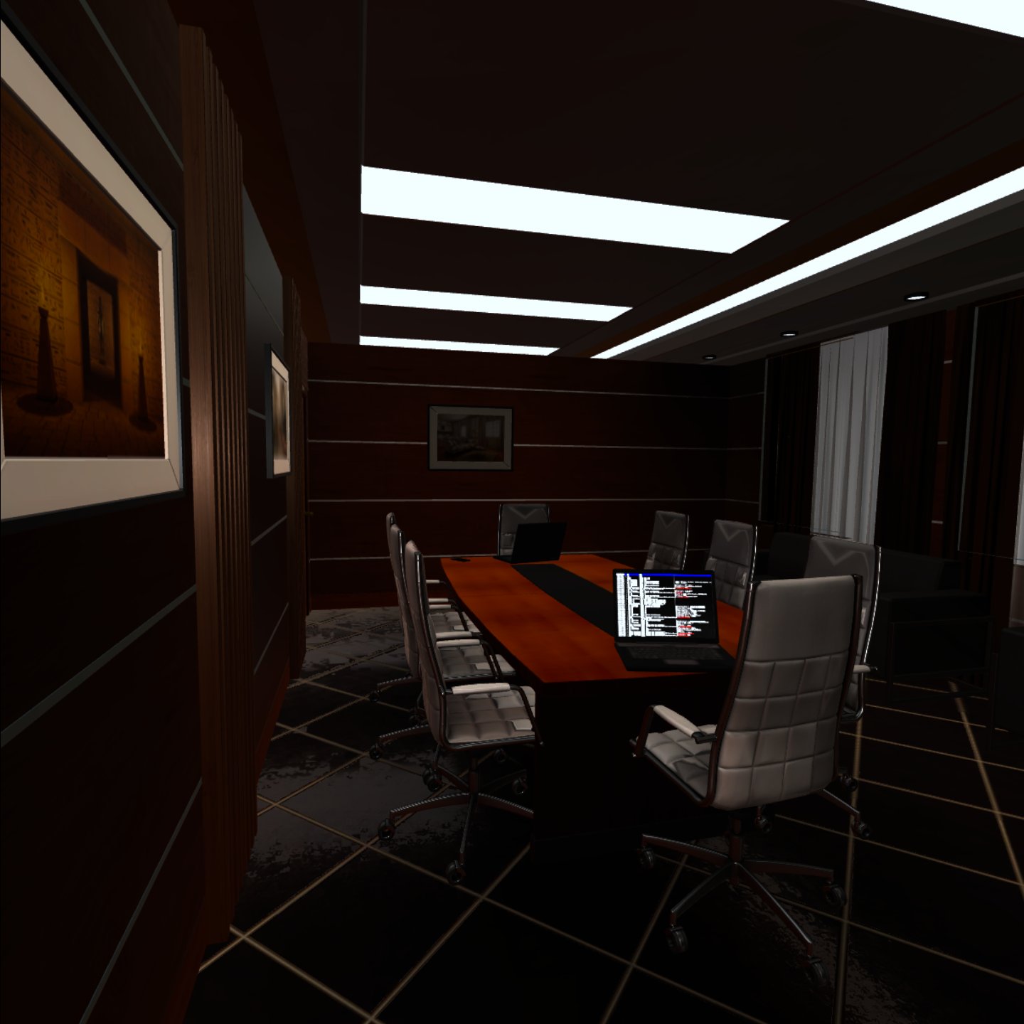 Virtual meeting room